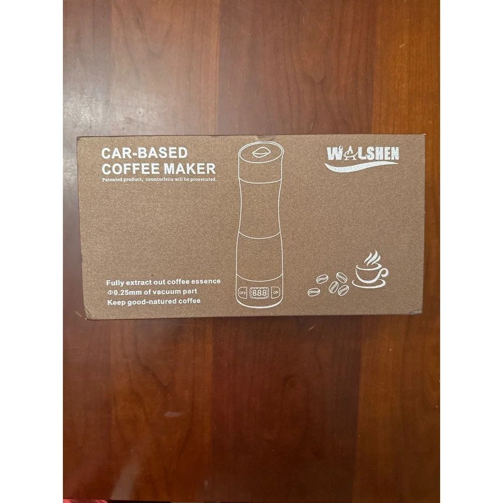 Walshen car-based coffee maker *read*‎ NIB